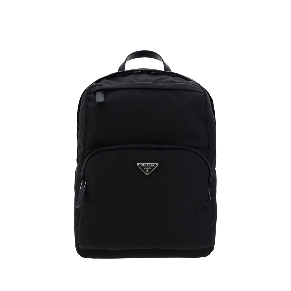 Prada Black Nylon Backpack
