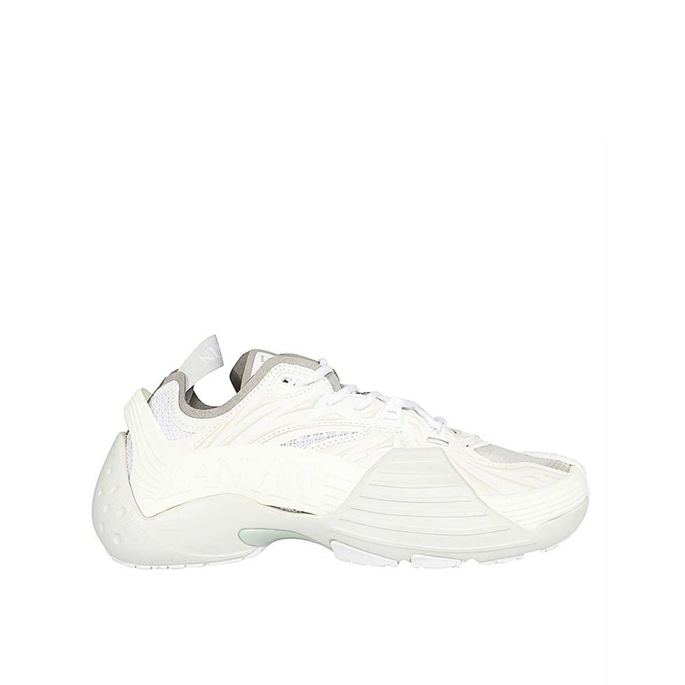 Lanvin White Polyethylene Athletic Sneakers