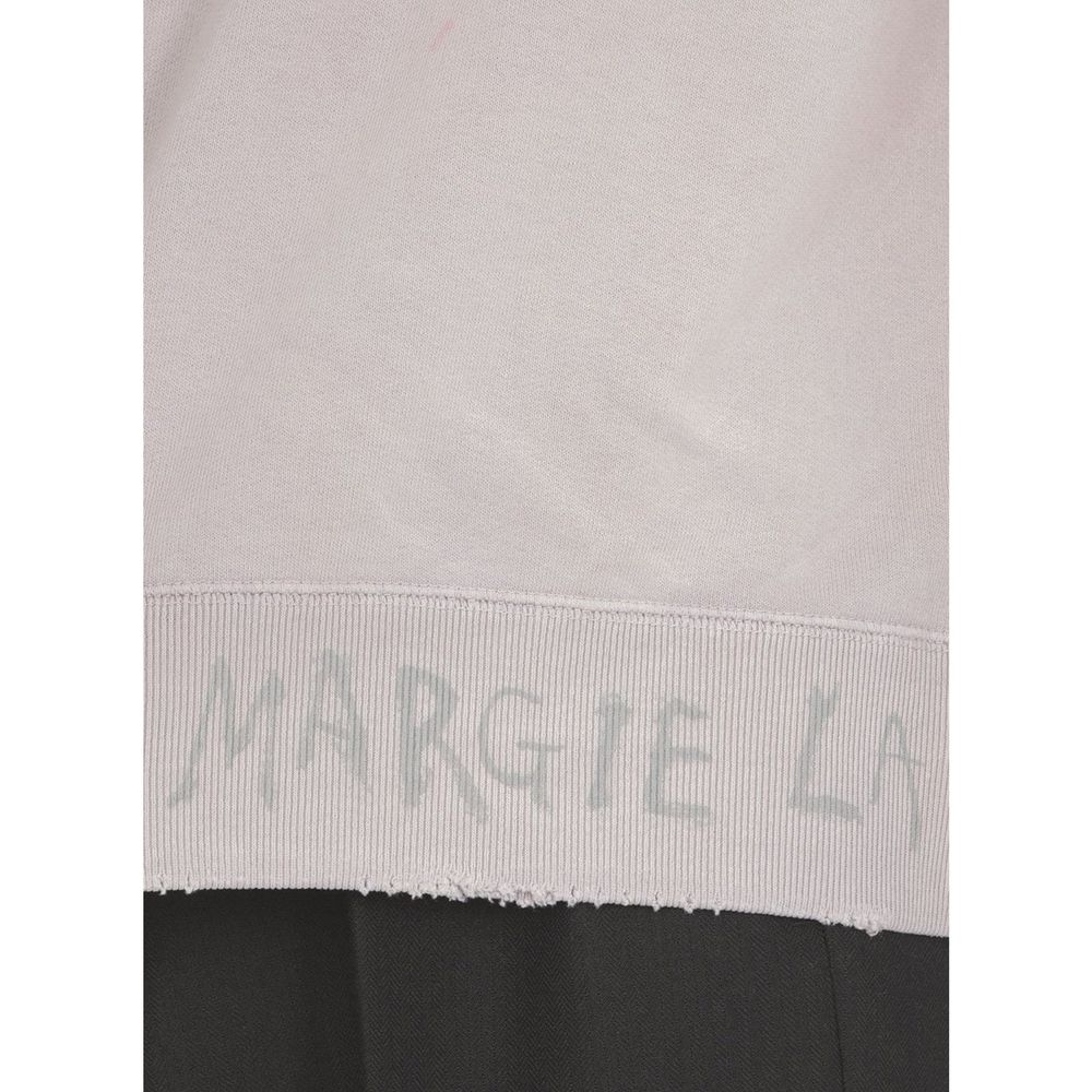 Maison Margiela Purple Cotton Sweatshirt
