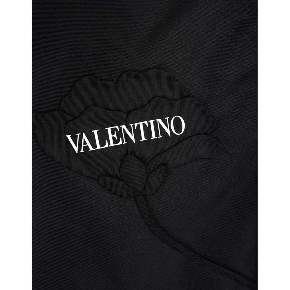Valentino Black Nylon Bermuda Shorts