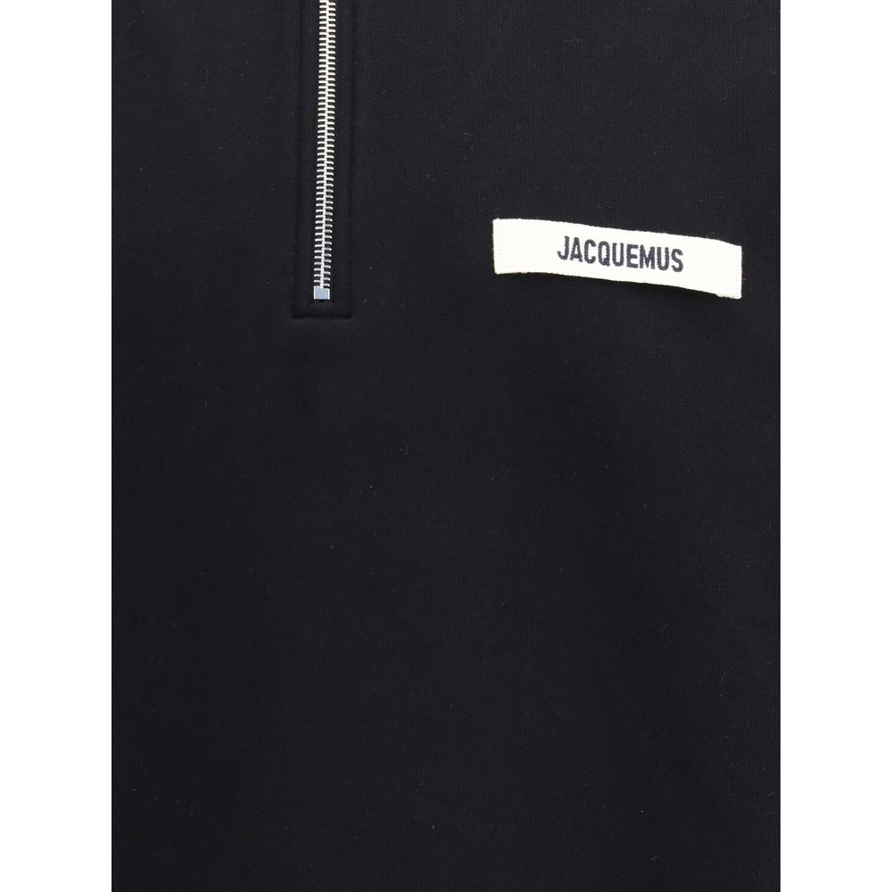 Jacquemus Black Cotton Sweatshirt