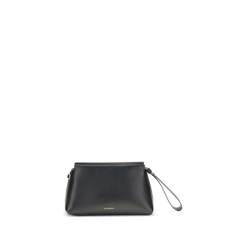 Givenchy Black Calf Leather Bos Taurus Clutch Bag