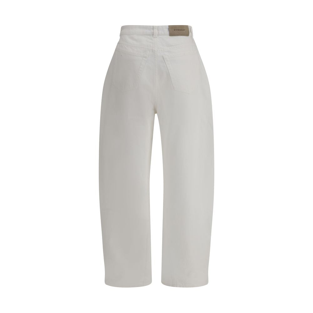 Givenchy White Cotton Jeans Denim