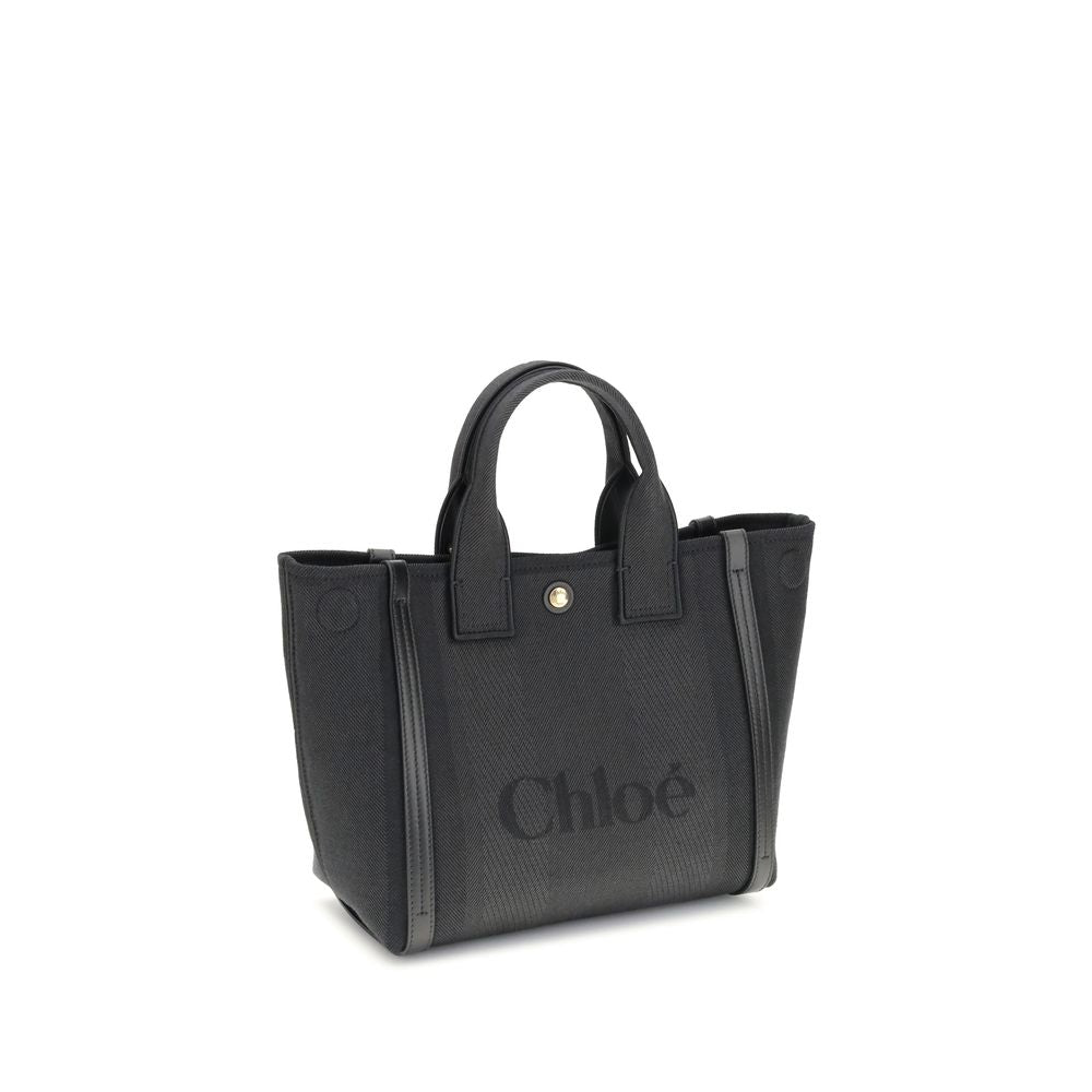 Chloé Black Cotton Shoulder Bag