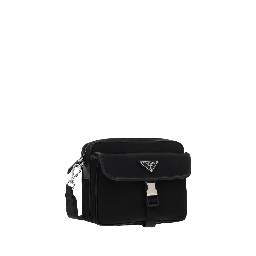 Prada Black Polyamide Shoulder Bag