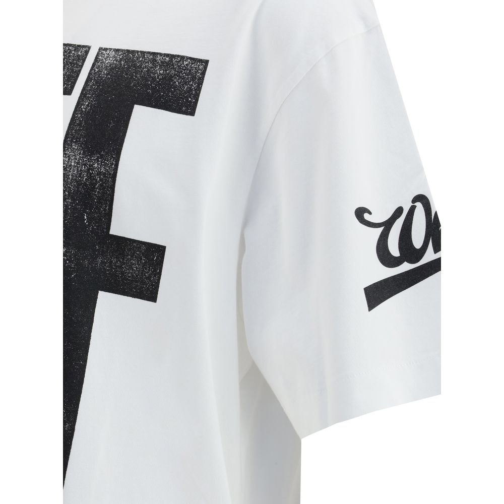 Off-White White Cotton T-Shirt