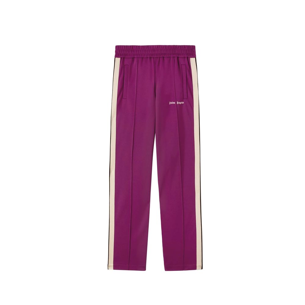 Palm Angels Purple Polyester Joggers (Workout Pants)