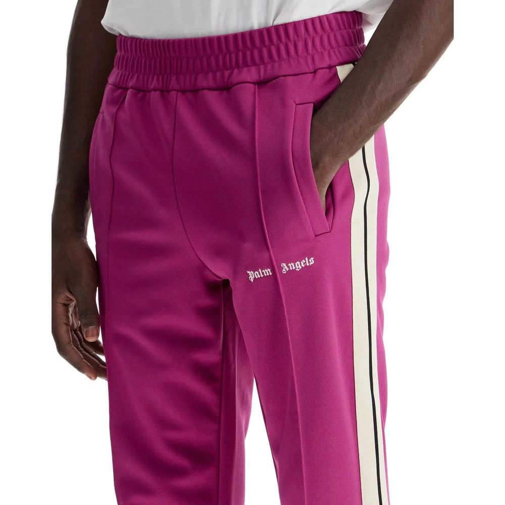 Palm Angels Purple Polyester Joggers (Workout Pants)